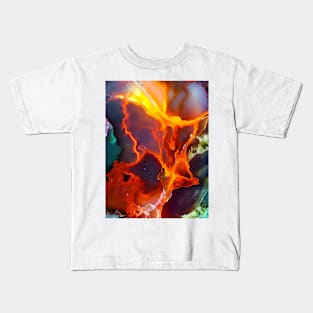 Gemstone Agate Jasper texture 7 Kids T-Shirt